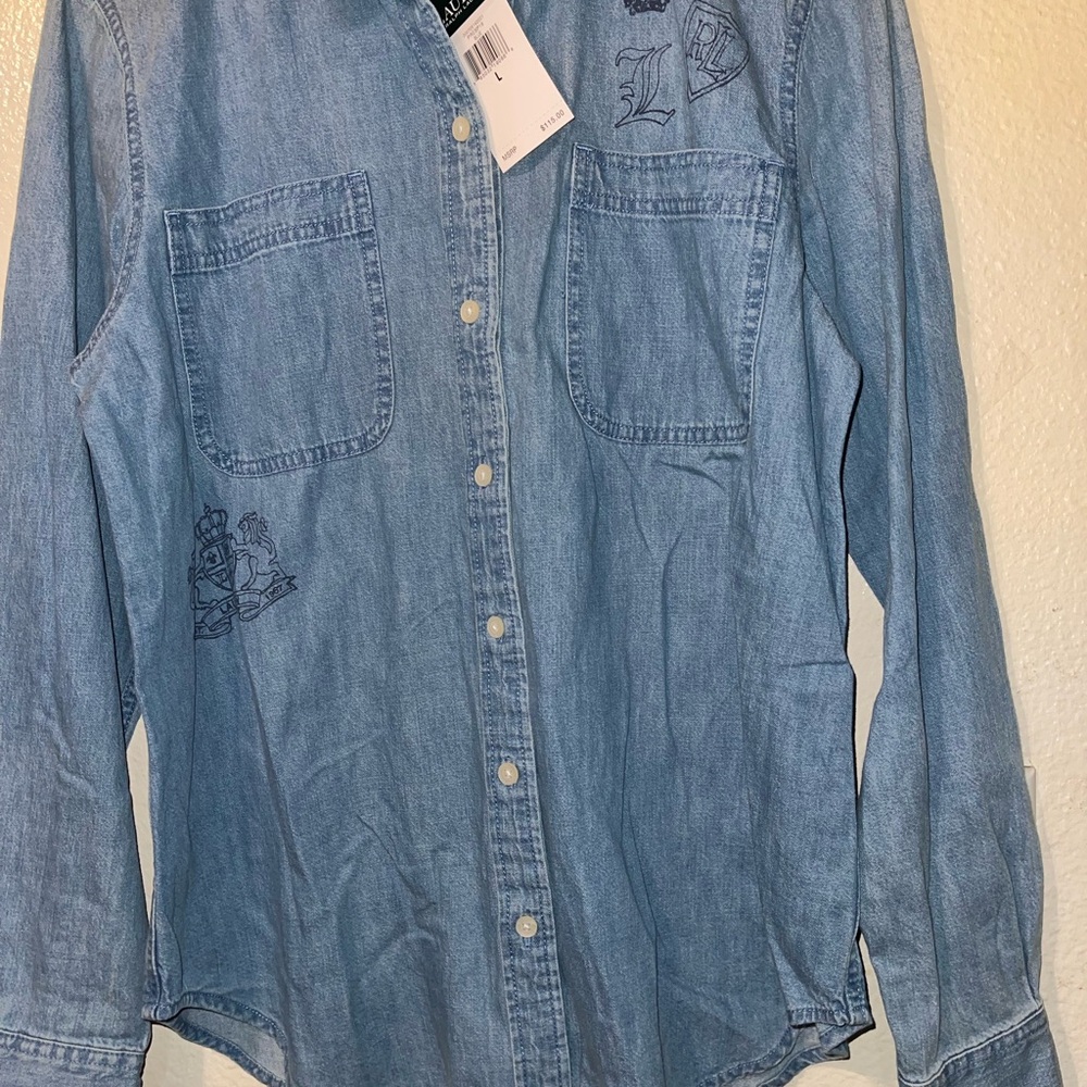 NWT LAUREN RALPH LAUREN SIZE L - Picture 4 of 8